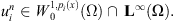 $ {u}_i^n\in {W}_0^{1,{p}_i(x)}(\Omega )\cap {\mathbf{L}}^{\mathrm{\infty }}(\mathrm{\Omega }).$